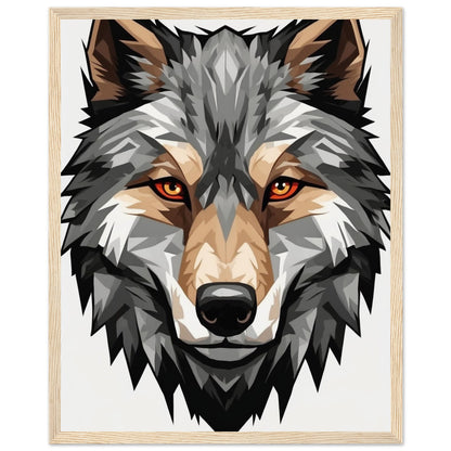 Premium Matte Paper Wooden Framed Poster