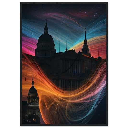 Premium Matte Paper Wooden Framed Poster