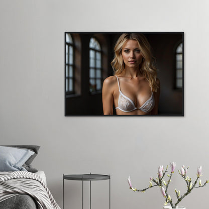 Premium Matte Paper Wooden Framed Poster