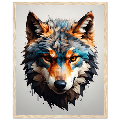 Premium Matte Paper Wooden Framed Poster