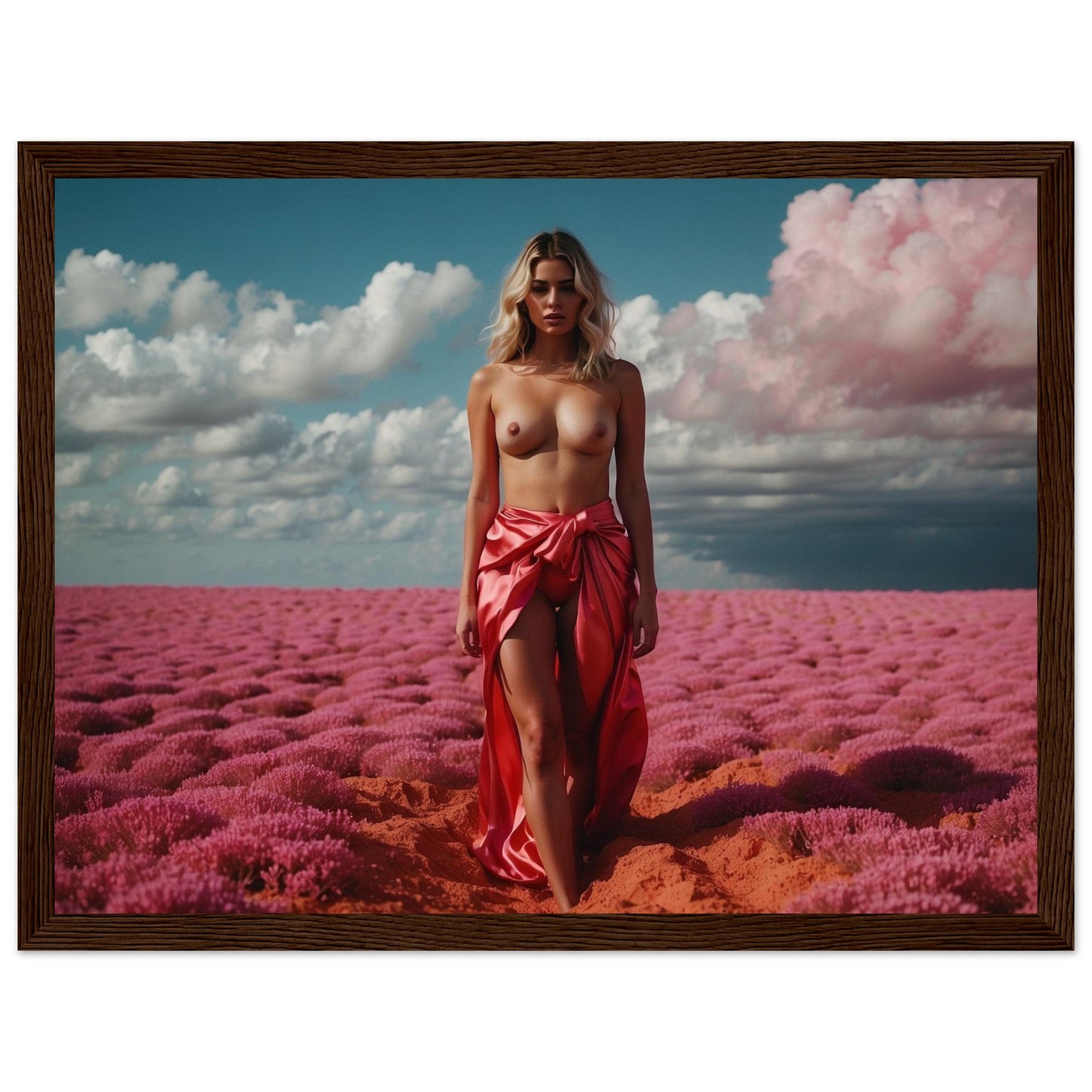 Premium Matte Paper Wooden Framed Poster