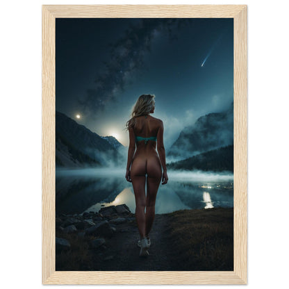 Premium Matte Paper Wooden Framed Poster