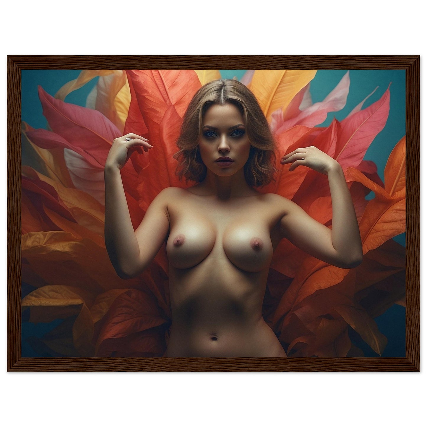 Premium Matte Paper Wooden Framed Poster