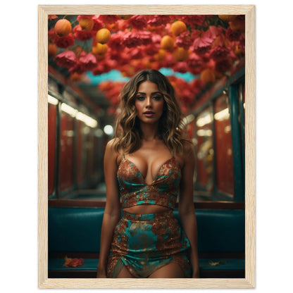 Premium Matte Paper Wooden Framed Poster