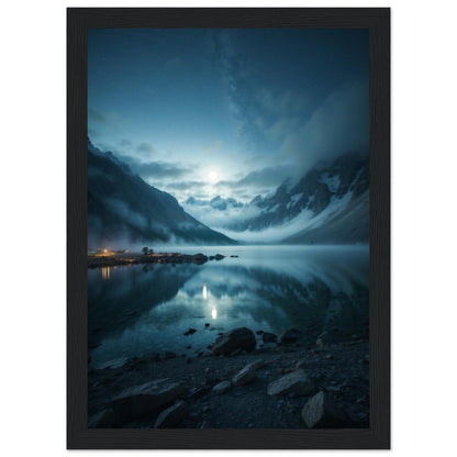 Premium Matte Paper Wooden Framed Poster
