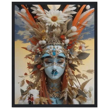 Premium Matte Paper Wooden Framed Poster