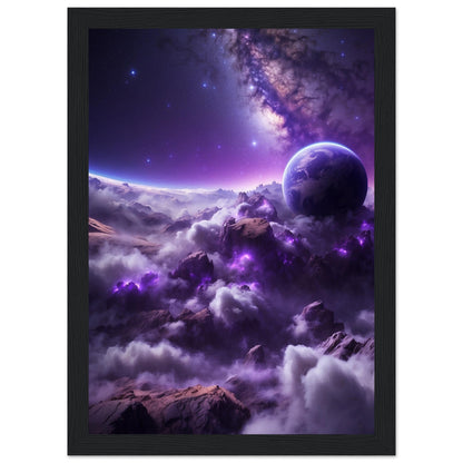 Premium Matte Paper Wooden Framed Poster