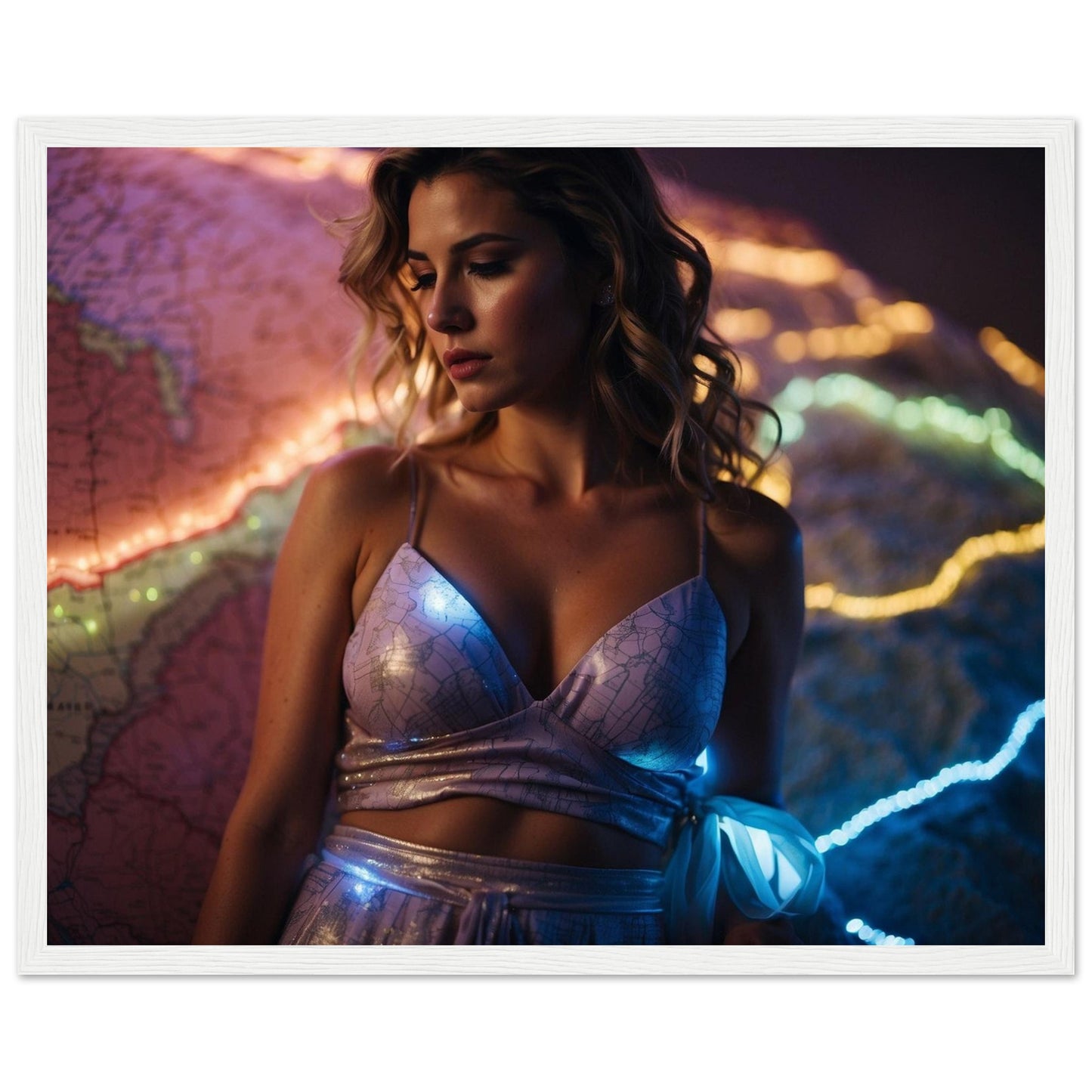 Premium Matte Paper Wooden Framed Poster