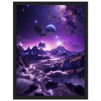 Premium Matte Paper Wooden Framed Poster