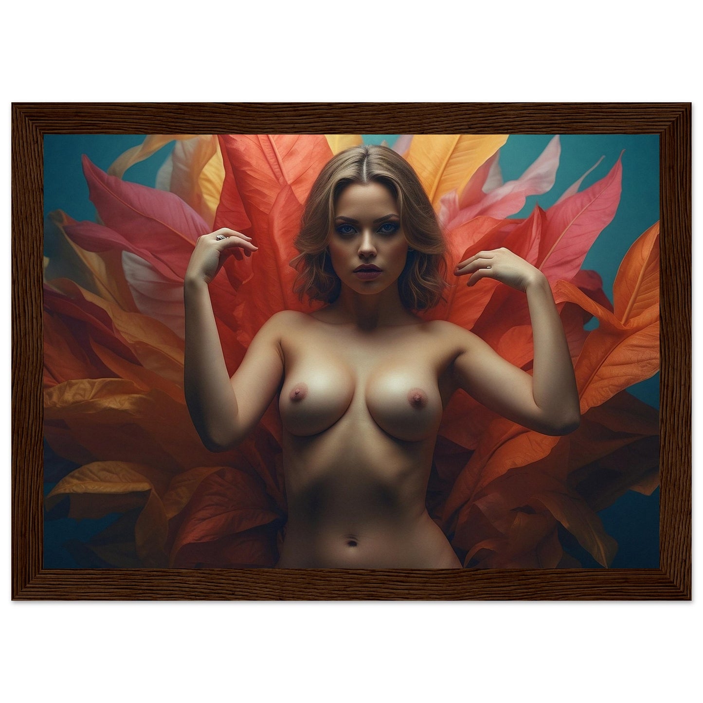 Premium Matte Paper Wooden Framed Poster
