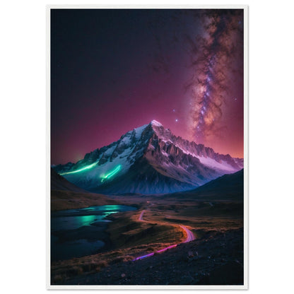 Premium Matte Paper Wooden Framed Poster
