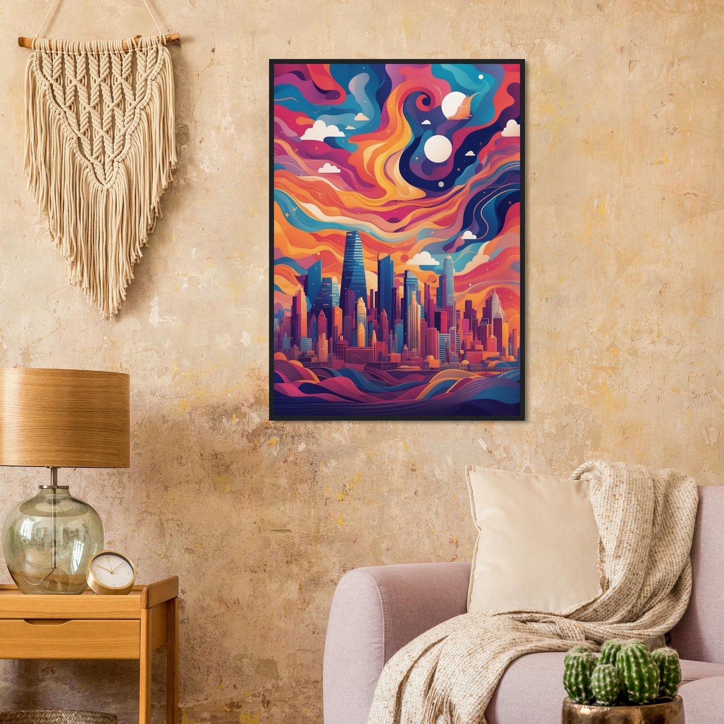 Premium Matte Paper Wooden Framed Poster