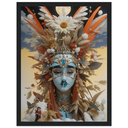 Premium Matte Paper Wooden Framed Poster
