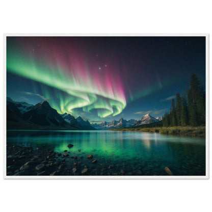 Premium Matte Paper Wooden Framed Poster