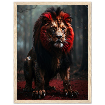 Premium Matte Paper Wooden Framed Poster