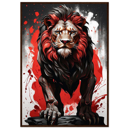 Premium Matte Paper Wooden Framed Poster