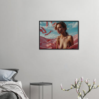 Premium Matte Paper Wooden Framed Poster