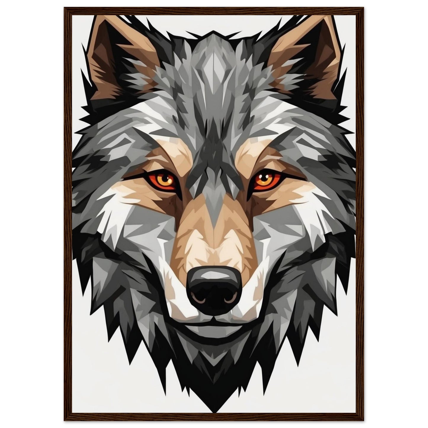 Premium Matte Paper Wooden Framed Poster