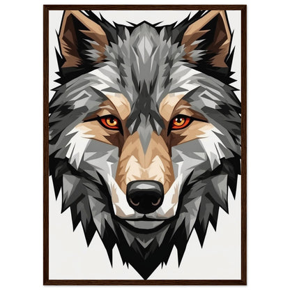 Premium Matte Paper Wooden Framed Poster