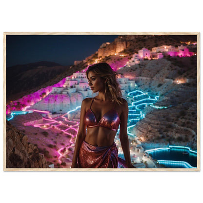 Premium Matte Paper Wooden Framed Poster