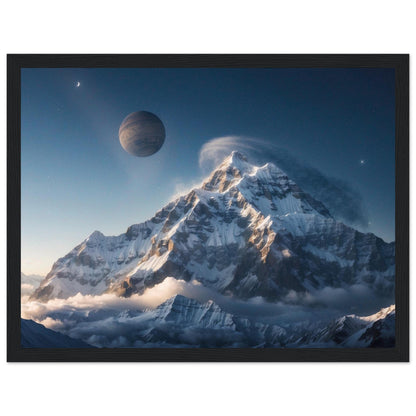 Premium Matte Paper Wooden Framed Poster