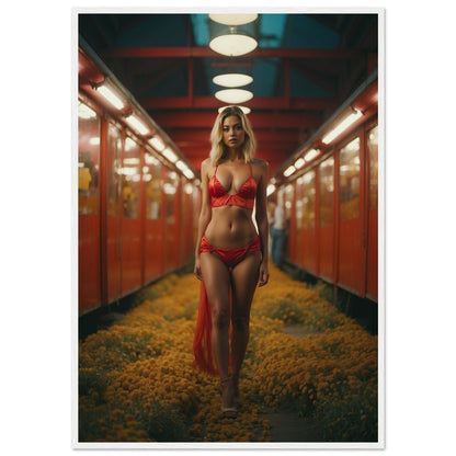 Premium Matte Paper Wooden Framed Poster