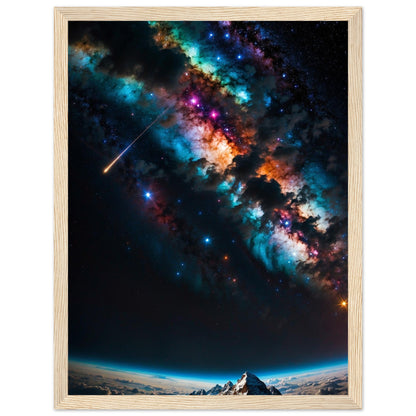 Premium Matte Paper Wooden Framed Poster