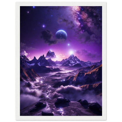 Premium Matte Paper Wooden Framed Poster