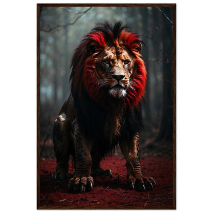 Premium Matte Paper Wooden Framed Poster
