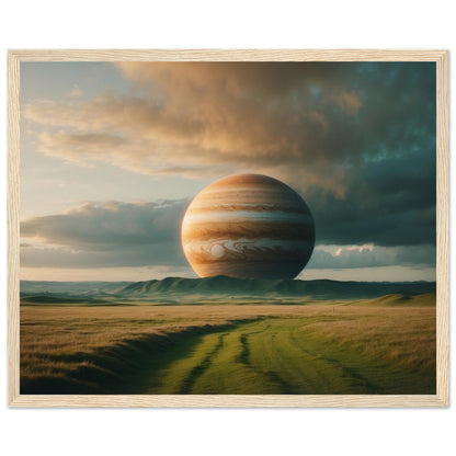 Premium Matte Paper Wooden Framed Poster