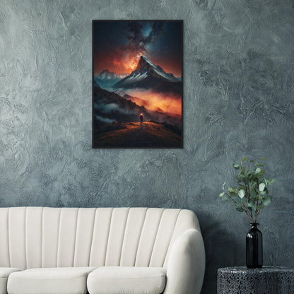 Premium Matte Paper Wooden Framed Poster