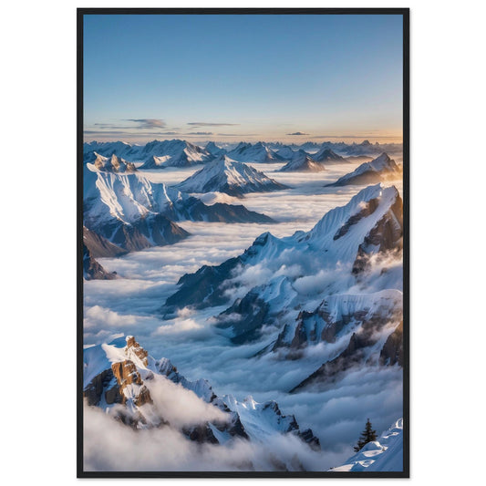 Premium Matte Paper Wooden Framed Poster
