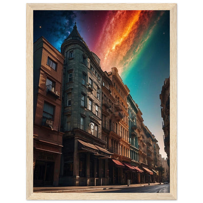 Premium Matte Paper Wooden Framed Poster