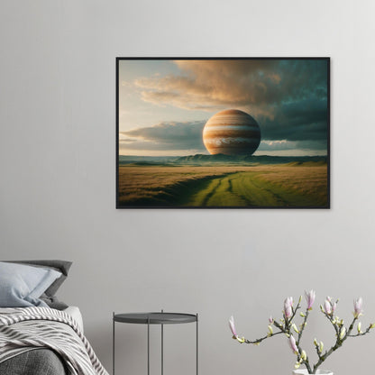 Premium Matte Paper Wooden Framed Poster
