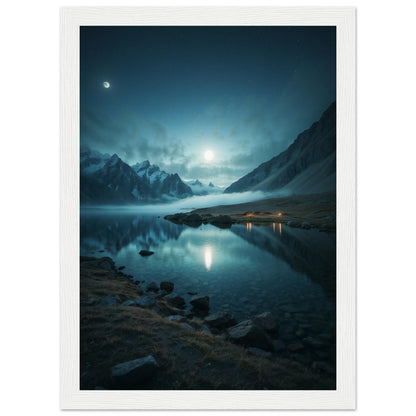 Premium Matte Paper Wooden Framed Poster