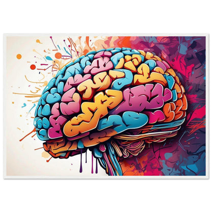 Premium Matte Paper Wooden Framed Poster