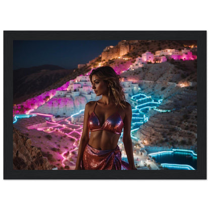 Premium Matte Paper Wooden Framed Poster