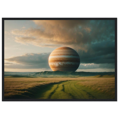 Premium Matte Paper Wooden Framed Poster