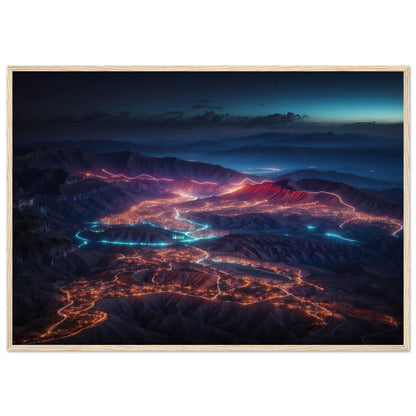 Premium Matte Paper Wooden Framed Poster