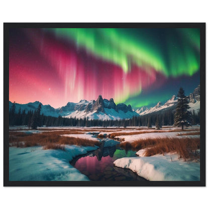 Premium Matte Paper Wooden Framed Poster