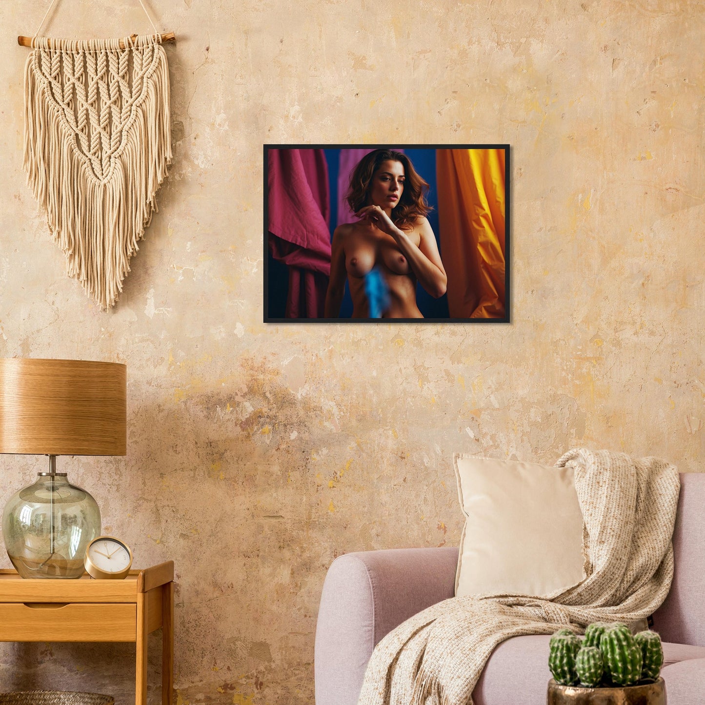 Premium Matte Paper Wooden Framed Poster