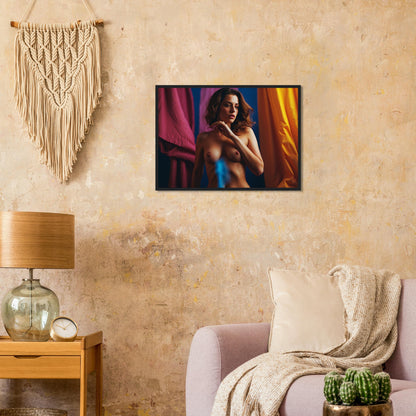 Premium Matte Paper Wooden Framed Poster
