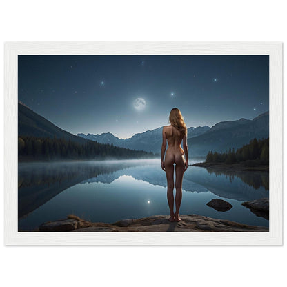 Premium Matte Paper Wooden Framed Poster