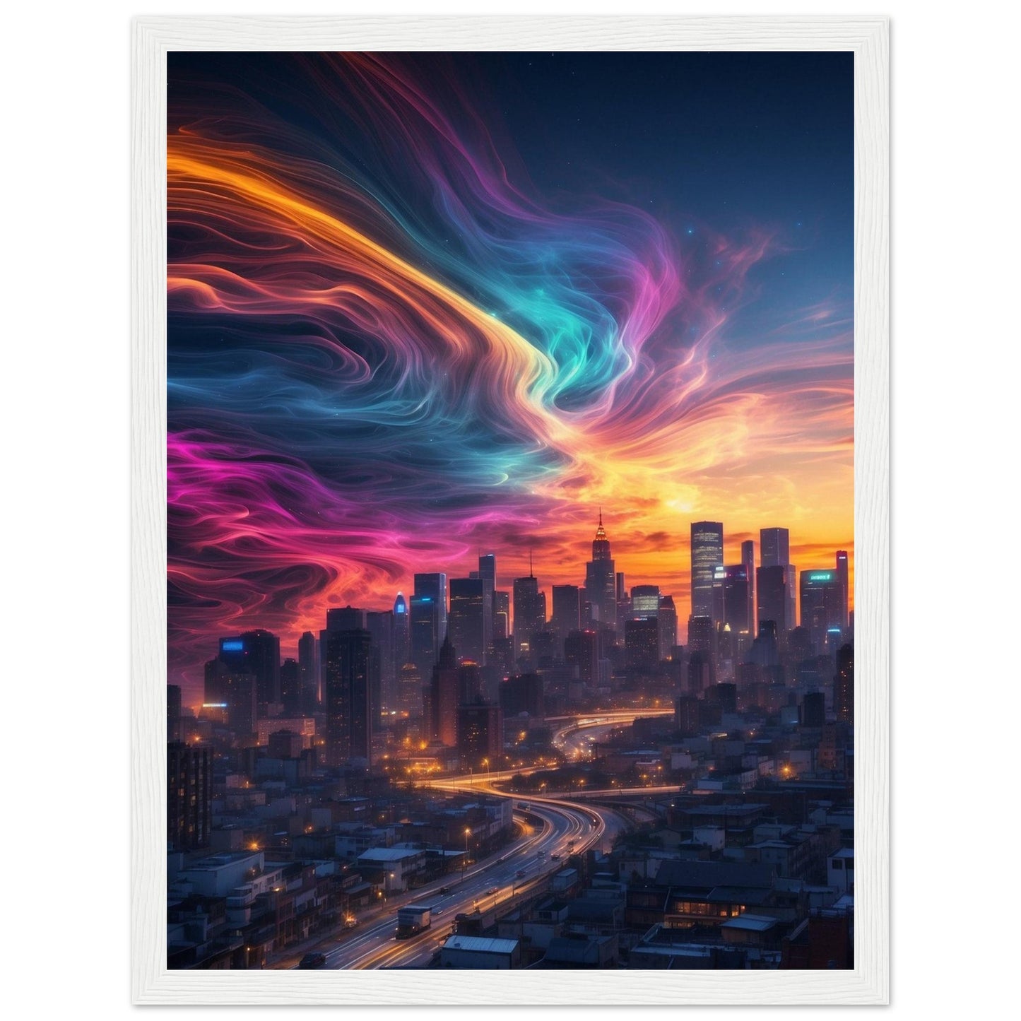 Premium Matte Paper Wooden Framed Poster