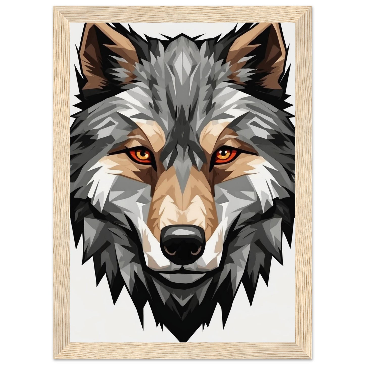 Premium Matte Paper Wooden Framed Poster