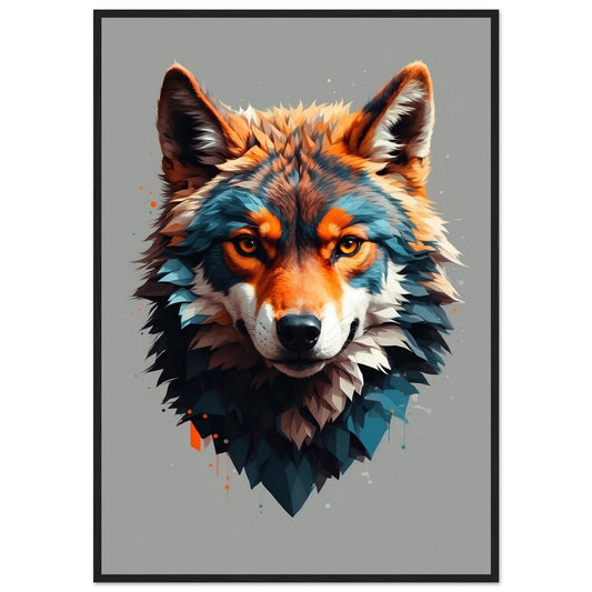 Premium Matte Paper Wooden Framed Poster