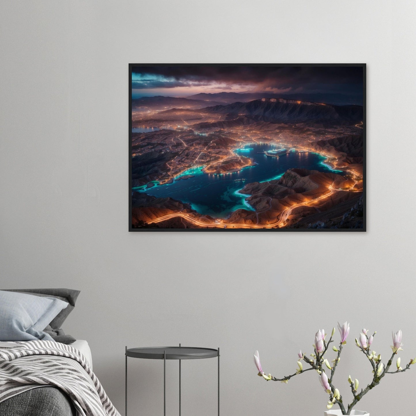 Premium Matte Paper Wooden Framed Poster