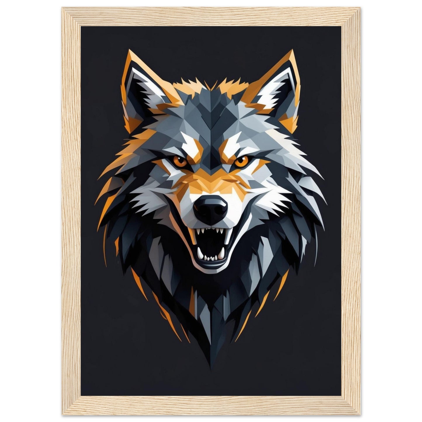 Premium Matte Paper Wooden Framed Poster