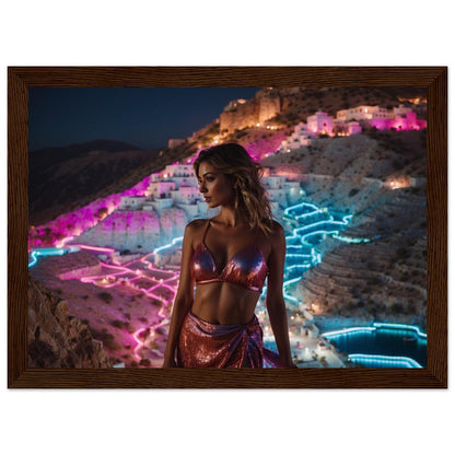 Premium Matte Paper Wooden Framed Poster