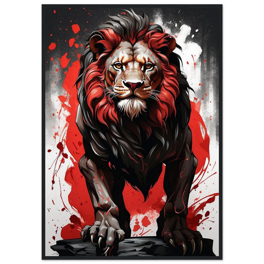 Premium Matte Paper Wooden Framed Poster